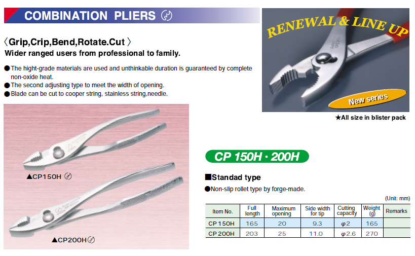 Ichiban Precision Sdn Bhd - Supertool - Supertool Combination Pliers