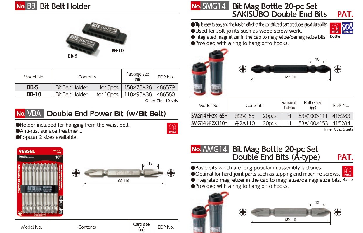 Ichiban Precision Sdn Bhd - Vessel - Vessel Double End "GOSAI" bits ...
